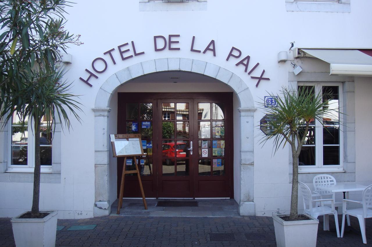Hotel-Restaurant De La Paix Saint-Palais  Kültér fotó